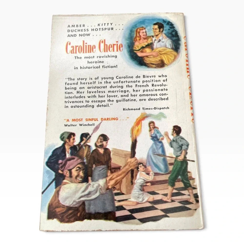 Vintage 1952 Caroline Cherie by Cecil St. Laurent Dell Book D121 Paperback
